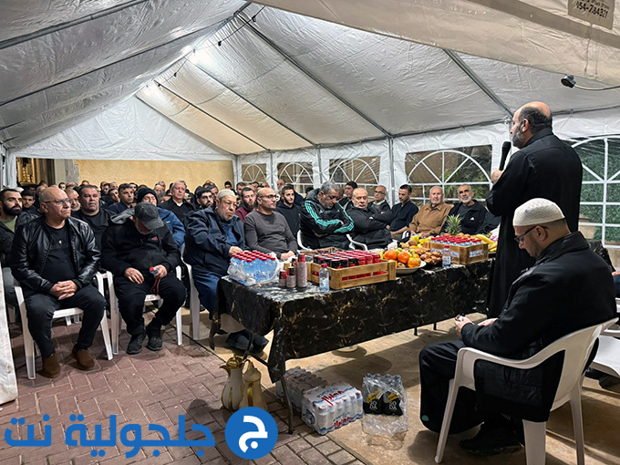 اللقاء الأول ضمن أسبوع الدعوة في جلجولية استقبال شهر رمضان المبارك 